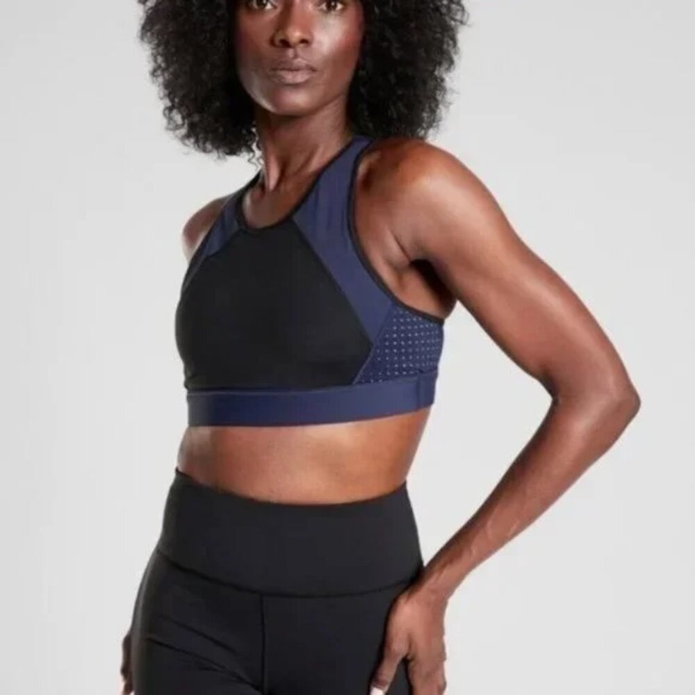 Athleta Leggings Set Size L Sports Bra & Matching Size L Ultimate 7/8 Tight